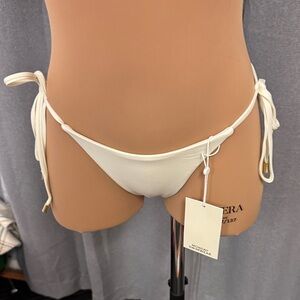 MONDAY Swimwesr White Bikini Bottom